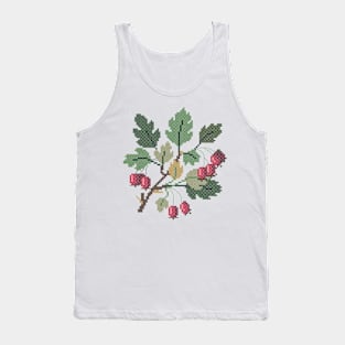 Missouri State Flower Hawthorn Tank Top